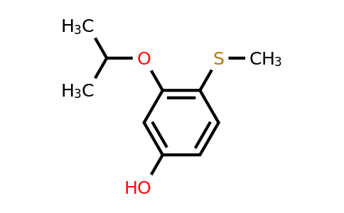 CAS 1243282-82-7 | 3-Isopropoxy-4-(methylthio)phenol