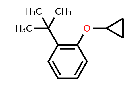 CAS 1243282-87-2 | 1-Tert-butyl-2-cyclopropoxybenzene