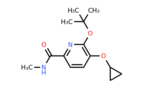 CAS 1243282-94-1 | 6-Tert-butoxy-5-cyclopropoxy-N-methylpicolinamide
