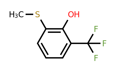 CAS 1243282-95-2 | 2-(Methylthio)-6-(trifluoromethyl)phenol