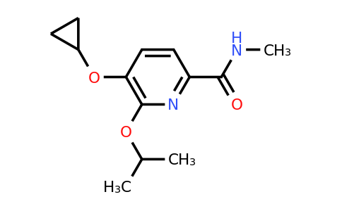 CAS 1243283-03-5 | 5-Cyclopropoxy-6-isopropoxy-N-methylpicolinamide