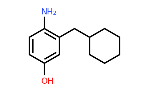 CAS 1243283-25-1 | 4-Amino-3-(cyclohexylmethyl)phenol