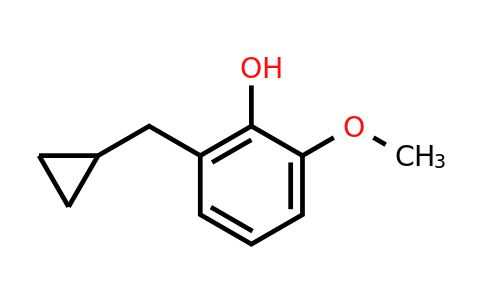 CAS 1243283-36-4 | 2-(Cyclopropylmethyl)-6-methoxyphenol