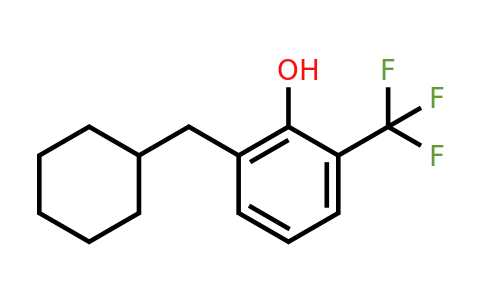 CAS 1243283-41-1 | 2-(Cyclohexylmethyl)-6-(trifluoromethyl)phenol