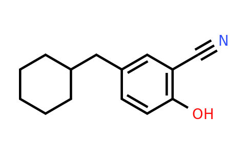 CAS 1243283-53-5 | 5-(Cyclohexylmethyl)-2-hydroxybenzonitrile