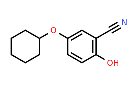 CAS 1243283-59-1 | 5-(Cyclohexyloxy)-2-hydroxybenzonitrile