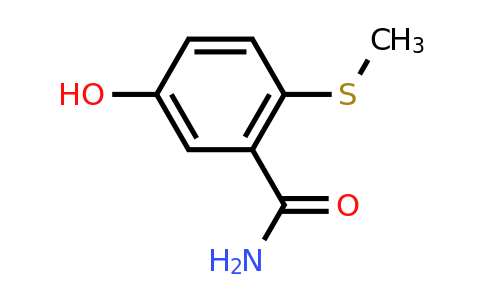 CAS 1243283-65-9 | 5-Hydroxy-2-(methylsulfanyl)benzamide
