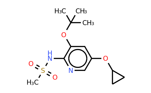 CAS 1243283-74-0 | N-(3-tert-butoxy-5-cyclopropoxypyridin-2-YL)methanesulfonamide