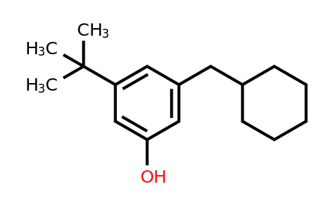 CAS 1243283-81-9 | 3-Tert-butyl-5-(cyclohexylmethyl)phenol