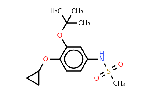 CAS 1243283-82-0 | N-(3-tert-butoxy-4-cyclopropoxyphenyl)methanesulfonamide