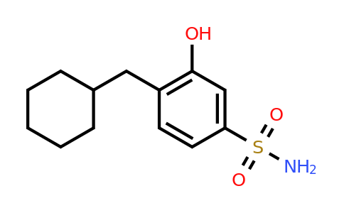 CAS 1243283-84-2 | 4-(Cyclohexylmethyl)-3-hydroxybenzenesulfonamide