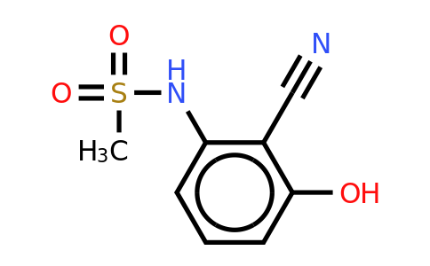 CAS 1243284-01-6 | N-(2-cyano-3-hydroxyphenyl)methanesulfonamide