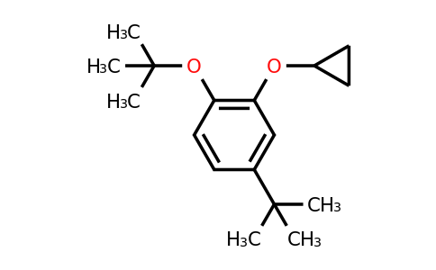 CAS 1243284-03-8 | 1-Tert-butoxy-4-tert-butyl-2-cyclopropoxybenzene