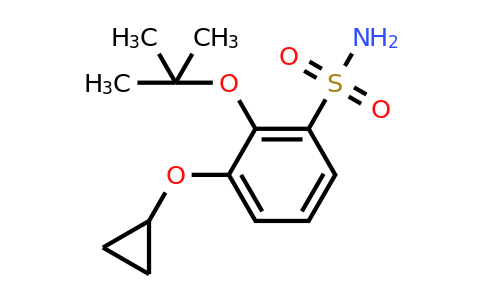 CAS 1243284-15-2 | 2-Tert-butoxy-3-cyclopropoxybenzenesulfonamide