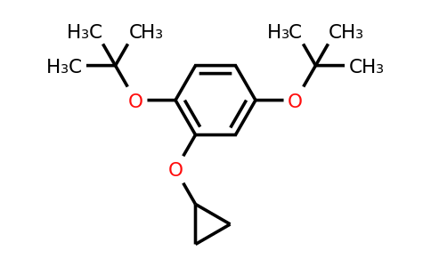 CAS 1243284-17-4 | 1,4-DI-Tert-butoxy-2-cyclopropoxybenzene