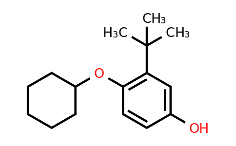 CAS 1243284-31-2 | 3-Tert-butyl-4-(cyclohexyloxy)phenol