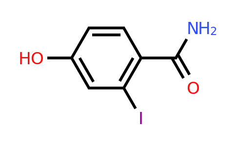 CAS 1243284-32-3 | 4-Hydroxy-2-iodobenzamide