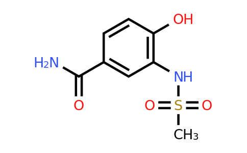 CAS 1243284-33-4 | 4-Hydroxy-3-(methylsulfonamido)benzamide