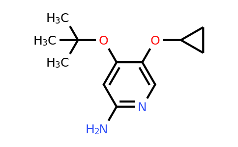 CAS 1243284-42-5 | 4-Tert-butoxy-5-cyclopropoxypyridin-2-amine