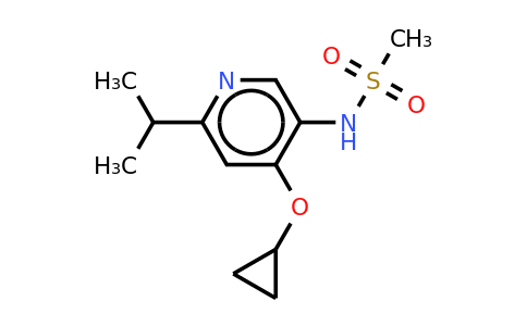 CAS 1243284-48-1 | N-(4-cyclopropoxy-6-isopropylpyridin-3-YL)methanesulfonamide