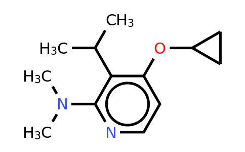 CAS 1243284-52-7 | 4-Cyclopropoxy-3-isopropyl-N,n-dimethylpyridin-2-amine