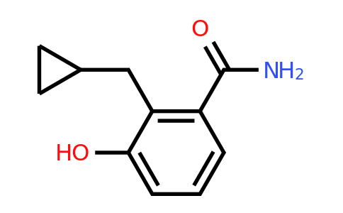 CAS 1243284-54-9 | 2-(Cyclopropylmethyl)-3-hydroxybenzamide