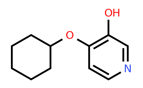 CAS 1243284-57-2 | 4-(Cyclohexyloxy)pyridin-3-ol