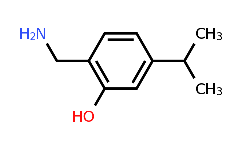 CAS 1243284-58-3 | 2-(Aminomethyl)-5-(propan-2-YL)phenol