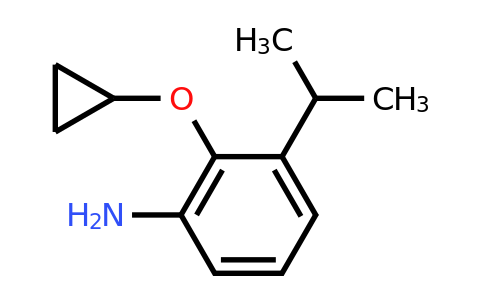 CAS 1243284-73-2 | 2-Cyclopropoxy-3-(propan-2-YL)aniline
