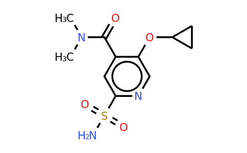 CAS 1243284-80-1 | 5-Cyclopropoxy-N,n-dimethyl-2-sulfamoylisonicotinamide