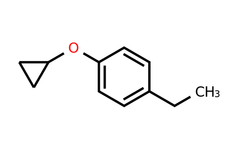 CAS 1243284-81-2 | 1-Cyclopropoxy-4-ethylbenzene