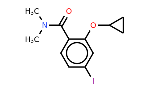 CAS 1243284-83-4 | 2-Cyclopropoxy-4-iodo-N,n-dimethylbenzamide
