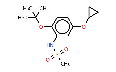 CAS 1243284-85-6 | N-(2-tert-butoxy-5-cyclopropoxyphenyl)methanesulfonamide