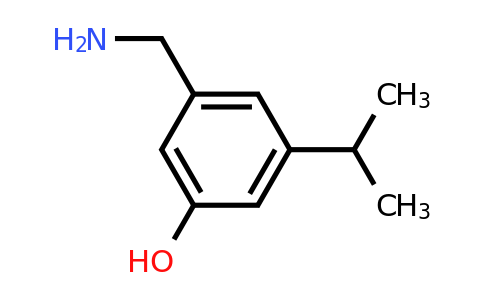 CAS 1243284-96-9 | 3-(Aminomethyl)-5-(propan-2-YL)phenol