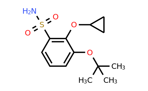 CAS 1243284-99-2 | 3-Tert-butoxy-2-cyclopropoxybenzenesulfonamide