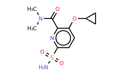 CAS 1243285-01-9 | 3-Cyclopropoxy-N,n-dimethyl-6-sulfamoylpicolinamide