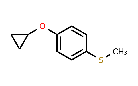 CAS 1243285-08-6 | (4-Cyclopropoxyphenyl)(methyl)sulfane
