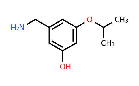 CAS 1243285-13-3 | 3-(Aminomethyl)-5-(propan-2-yloxy)phenol