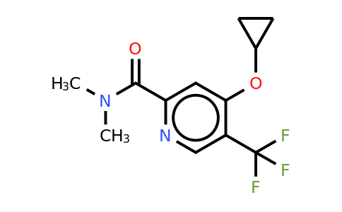 CAS 1243285-16-6 | 4-Cyclopropoxy-N,n-dimethyl-5-(trifluoromethyl)picolinamide