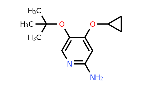 CAS 1243285-18-8 | 5-Tert-butoxy-4-cyclopropoxypyridin-2-amine