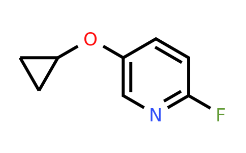 CAS 1243285-20-2 | 5-Cyclopropoxy-2-fluoropyridine