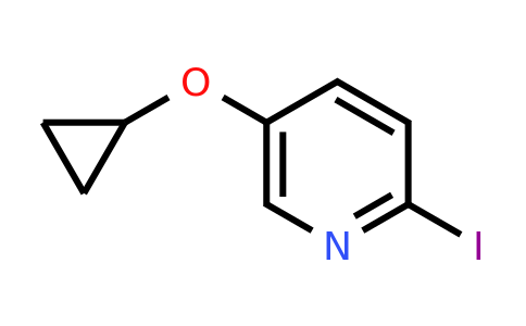 CAS 1243285-24-6 | 5-Cyclopropoxy-2-iodopyridine
