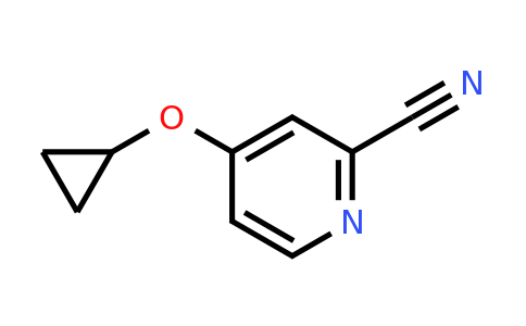 CAS 1243285-32-6 | 4-Cyclopropoxypicolinonitrile