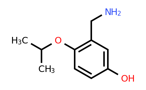 CAS 1243285-35-9 | 3-(Aminomethyl)-4-(propan-2-yloxy)phenol