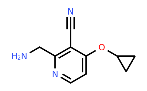 CAS 1243285-39-3 | 2-(Aminomethyl)-4-cyclopropoxynicotinonitrile