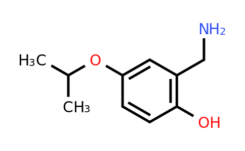 CAS 1243285-42-8 | 2-(Aminomethyl)-4-(propan-2-yloxy)phenol