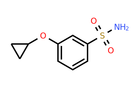 CAS 1243285-44-0 | 3-Cyclopropoxybenzene-1-sulfonamide