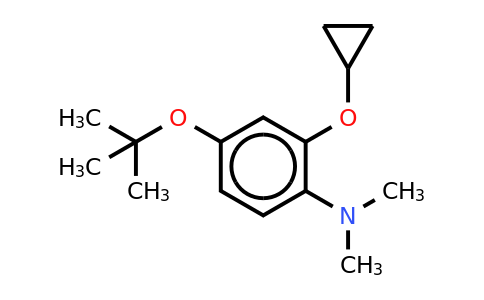 CAS 1243285-65-5 | 4-Tert-butoxy-2-cyclopropoxy-N,n-dimethylaniline