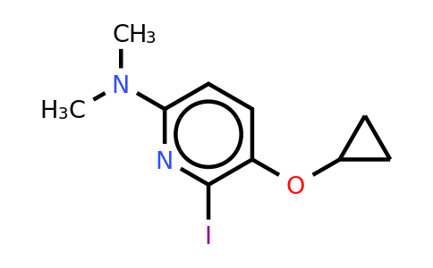 CAS 1243285-68-8 | 5-Cyclopropoxy-6-iodo-N,n-dimethylpyridin-2-amine