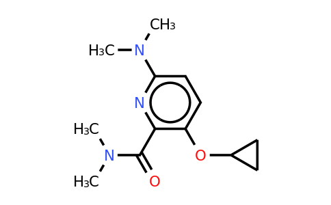 CAS 1243285-72-4 | 3-Cyclopropoxy-6-(dimethylamino)-N,n-dimethylpicolinamide
